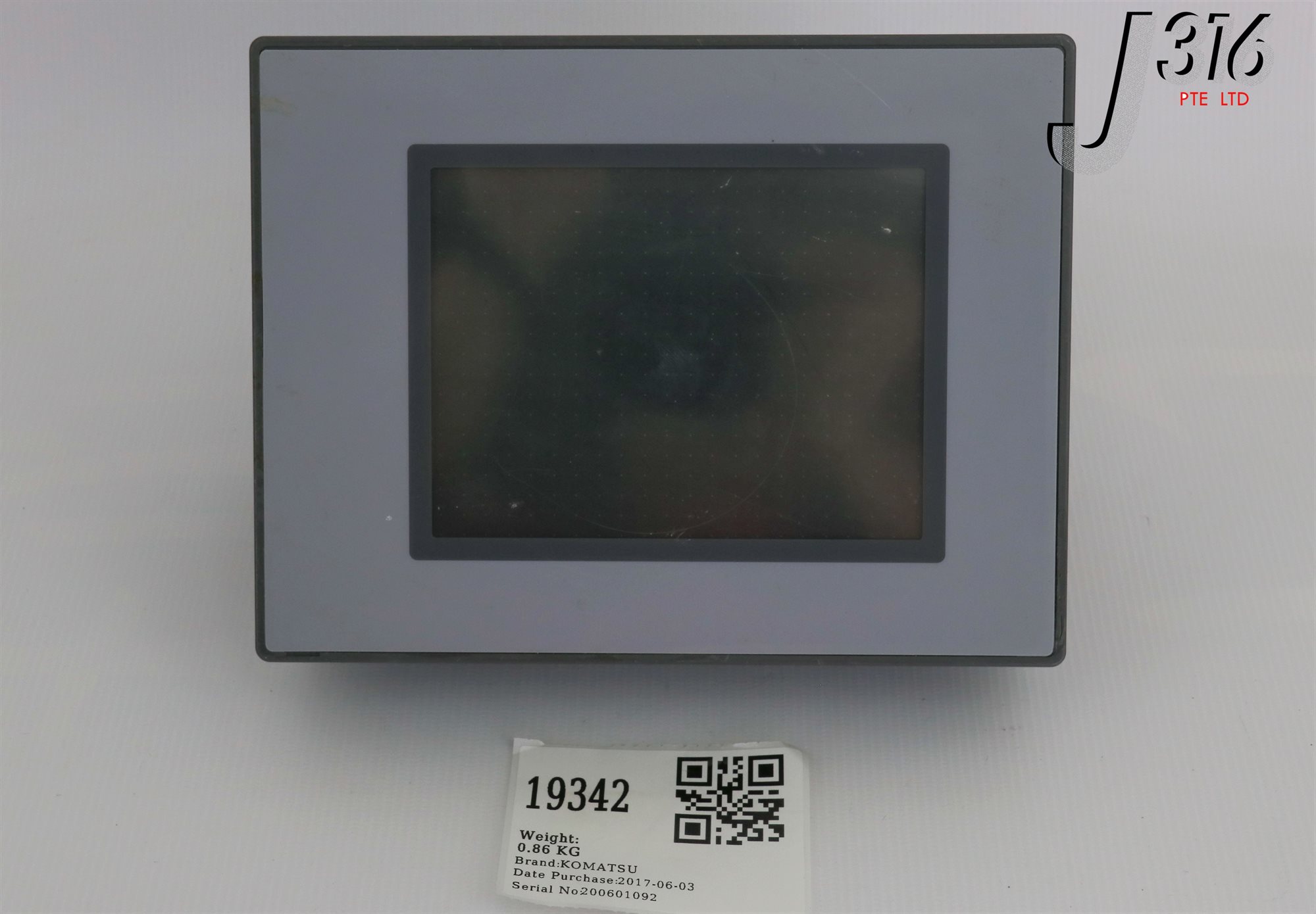 19342 KOMATSU TOUCH SCREEN DISPLAY MODULE, 7821-40-3012 (PARTS